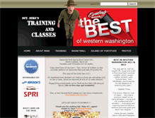 Tablet Screenshot of coachmiketraining.com